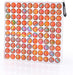 Fidget Sensory Toy, Push Big Size Pop It 100 Bubbles Sensory Toy, 1 Pack Square Silicone Puzzle Toy, Stress Pressure Relieving for Kids, Adults for Relaxing(Ombre)