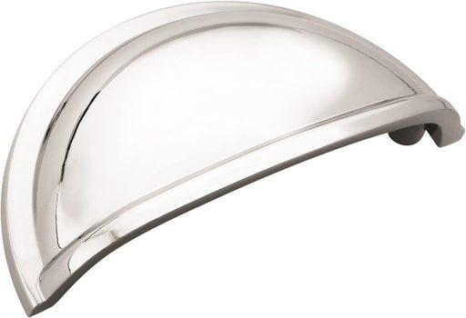 Amerock | Cabinet Cup Pull | Satin Nickel | 3 Inch (76 Mm) Center to Center | Cup Pulls | 5 Pack | Drawer Pull | Drawer Handle | Cabinet Hardware