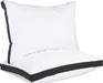 Bed Pillows for Sleeping Queen Size (Black), Set of 2, Cooling Hotel Quality, Gusseted Pillow for Back, Stomach or Side Sleepers