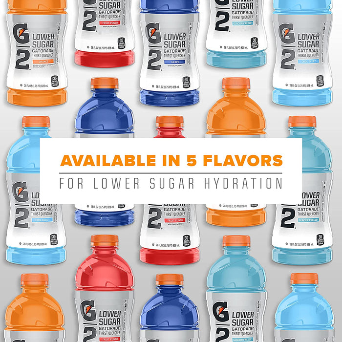 G2 Thirst Quencher Variety Pack, 20 Ounce Bottles (Pack of 12)