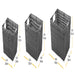 Rattique® Storage Baskets - Set of 3 - Gray