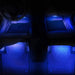 Car LED Strip Light,  4Pcs 36 LED Car Interior Lights under Dash Lighting Waterproof Kit,Atmosphere Neon Lights Strip for Car,Dc 12V(Blue)