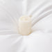 3Pcs Fringe White Tassel Comforter Set Queen Boho Bohemian Cute Soft Tufted Microfiber Bedding Sets Modern Style for Men and Women (1 Comforter + 2 Pillowcases)
