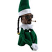 Funny Resin Sculpture Widely Use Green Pop Snoop Dogg Realistic Doll Figurine for Home