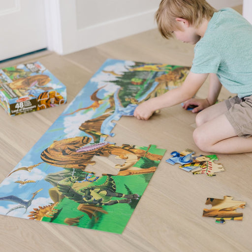 Land of Dinosaurs Floor Puzzle (48 Pcs, 4 Feet Long)