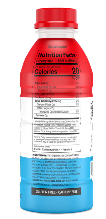 NEW FLAVOR! Prime Hydration Drink Variety Pack - 16.9 Fl Oz 7 Pack Packaged by Sivint