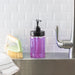 Black Mason Jar Soap Dispenser - Rust Proof Plastic with Plastic Pint Jar - Two Pack!