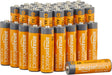 48 Pack AA High-Performance Alkaline Batteries, 10-Year Shelf Life, Easy to Open Value Pack