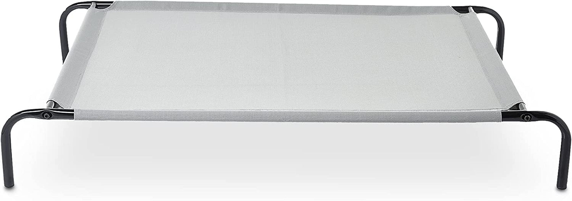 Cooling Elevated Dog Bed with Metal Frame, Large, 51 X 31 X 8 Inches, Grey