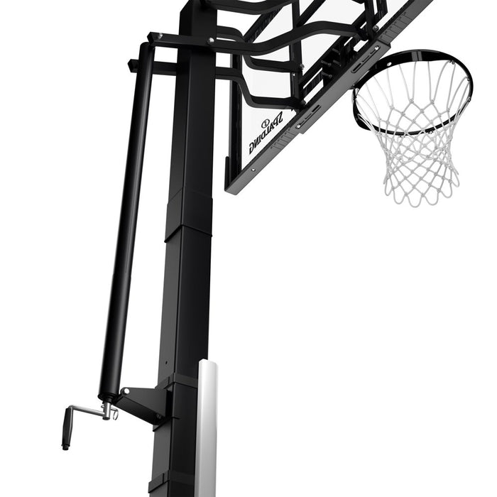 60 In. Acrylic Screw Jack Portable Basketball Hoop System