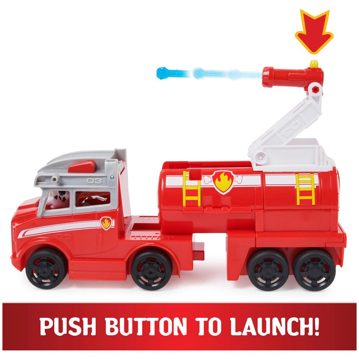PAW Patrol, Big Truck Pup’S Marshall Transforming Vehicle and Figure