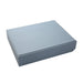 2 Piece Set Paperboard Paper Tray Desk Organizer Blue Linen