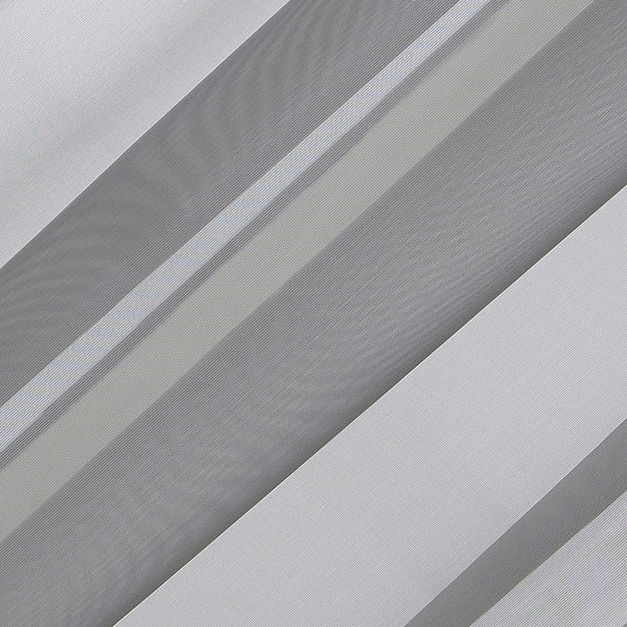 Mainstays Marjorie Sheer Voile Curtain, Single Panel, 59"W X 63"L, Gray