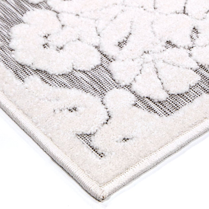 My Texas House Charlotte, Transitional, Damask, Woven Area Rug, 5'2" X 7'6"