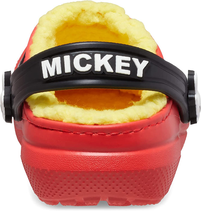 Unisex-Child Kids' Classic Lined Disney Clog | Mickey and Minnie Mouse Shoes