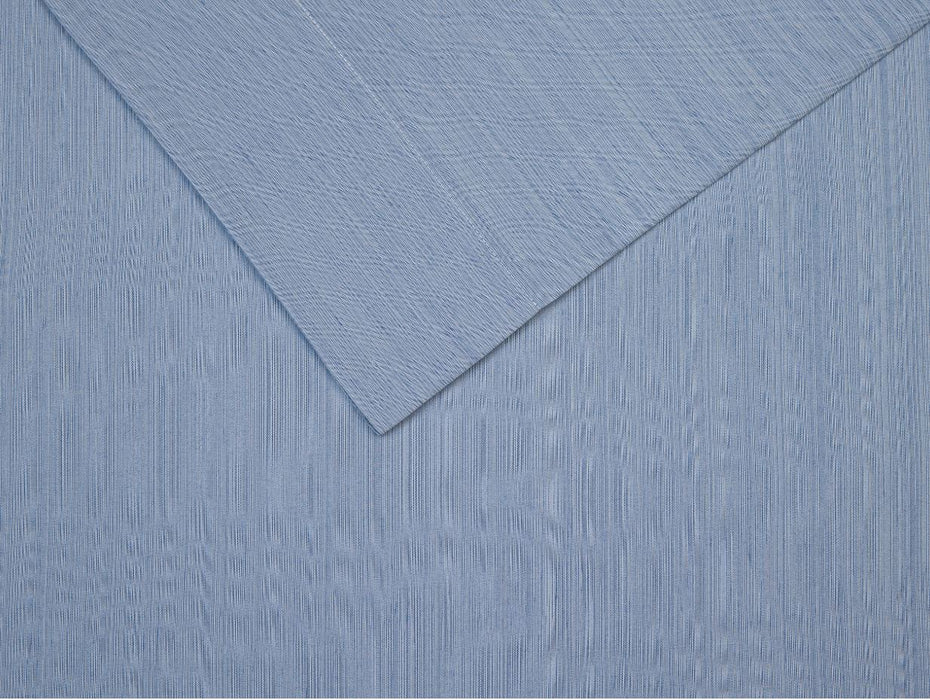 Mainstays Ultra Soft High Quality Microfiber Bed Sheet Set, Queen, Blue Stria, 4 Piece