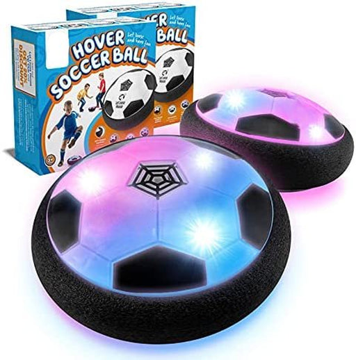 Hover Ball for Boys & Girls - 1 LED Light Soccer Balls with Foam Bumpers