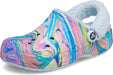 Crocs Unisex-Adult Men'S and Women'S Baya Lined Fuzz Strap Clog