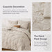 Bedsure Full Size Comforter Sets - Bedding Sets Full 7 Pieces, Bed in a Bag Beige Bed Sets with Comforters, Sheets, Pillowcases & Shams,Adult & Kids Bedding