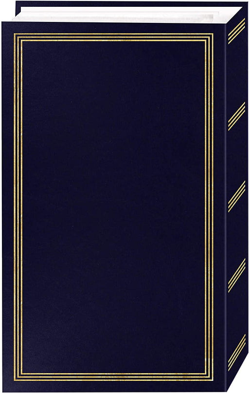 Photo Albums STC-504 Navy Blue Photo Album, 504 Pockets 4"X6"