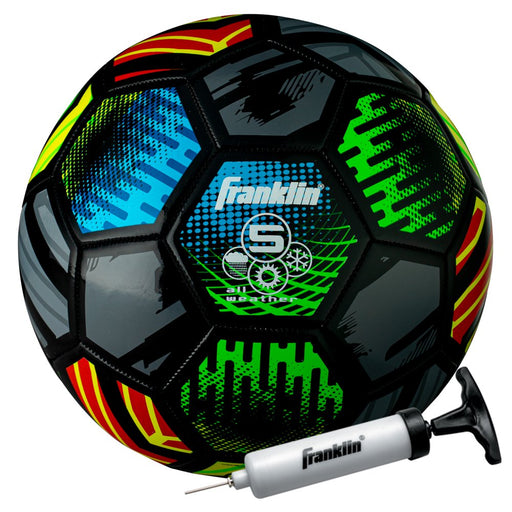 Mystic Soccer Ball, Official Size 5 Soccer Ball, Soft Cover, Official Size and Weight Soccer Ball, Air Pump Included