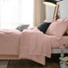 Queen Comforter Set with Sheets 7 Pieces Bed in a Bag Pink All Season Bedding Sets with Comforter, Pillow Shams, Flat Sheet, Fitted Sheet and Pillowcases