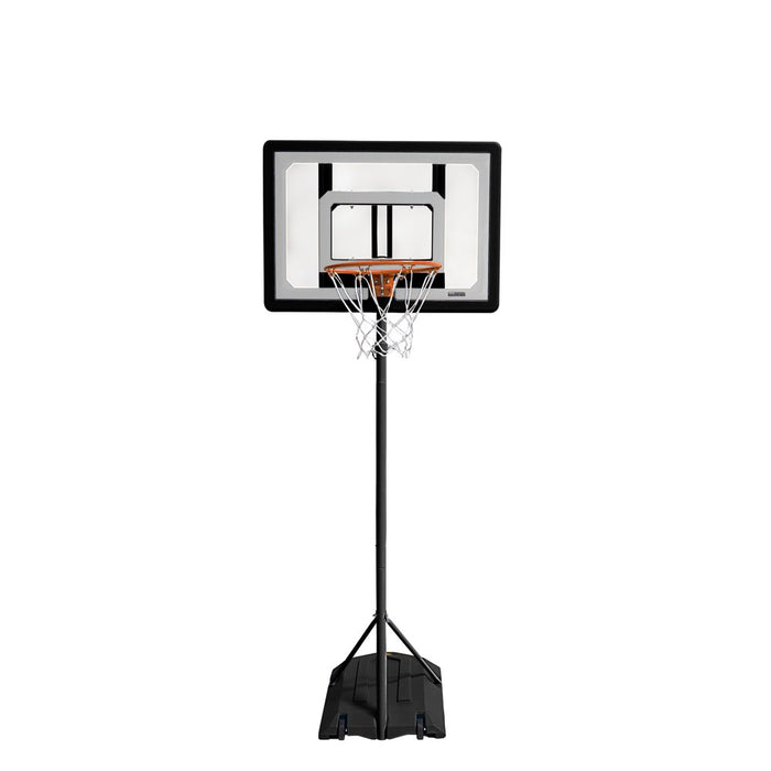 SKLZ Pro Mini Portable Basketball System Hoop with Adjustable Height 3.5 to 7 Ft., Includes 7 In. Mini Ball