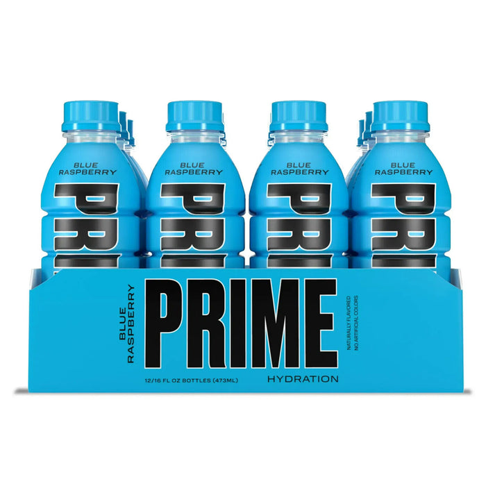 Prime 12 Pack Hydration Drink 16.9Oz Bottles by Logan Paul X KSI Hydration Drink