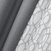 Mainstays Kingswood 4 Piece Curtain Set, 27.5X84, Grey Flannel