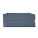 2 Piece Set Paperboard Paper Tray Desk Organizer Blue Linen