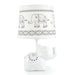 Baby Ely Elephant Lamp Base and Shade, Grey