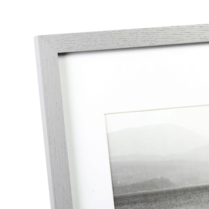 Mainstays 11X14 Inch Matted to 8X10 Inch Gray 0.5" Gallery Wall Picture Frame, Set of 4