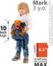Small Dinosaur Backpack Dinosaur Toys for Kids 3-5 - Dinosaur Toys for 3 4 5 6 Year Old Boys Girls Gift - Toddler Backpack for Boys Dinosaurs for Boys Dino Toy - Dinosaur Stuffed Animal