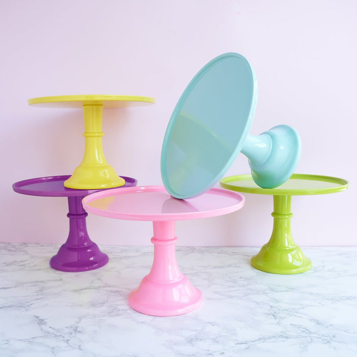 Twine Green Melamine Cupcake and Cake Stand - Dessert Accessory, Pink