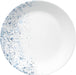 Vitrelle 18-Piece Service for 6 Dinnerware Set, Triple Layer Glass and Chip Resistant, Lightweight round Plates and Bowls Set, Indigo Speckle