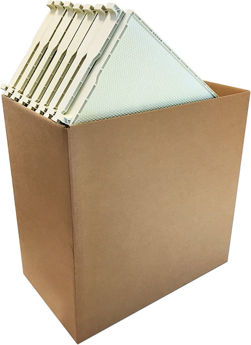 Inc. 9" WHITE FRAMES WAXED - 30 Pack