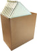 Inc. 9" WHITE FRAMES WAXED - 30 Pack