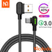 Mcdodo USB Cable 3A Fast Charging Lightning / Micro Usb / Type-C for Iphone 14 13 Pro Max 12 11 Xr 8 7 6S Charging Cable