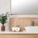 Bathroom Accessories Set, Toothbrush Holder, Soap Dispenser, Rose Gold and White, 4 Piece