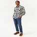Free Assembly Men'S Vintage Inspired Flannel Shirt