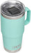 Rambler 20 Oz Travel Mug, Stainless Steel, Vacuum Insulated with Stronghold Lid, Black