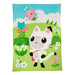 Gabby'S Dollhouse Kids Plush Twin/Full Blanket, 62 X 90, Blue and Green, Dreamworks