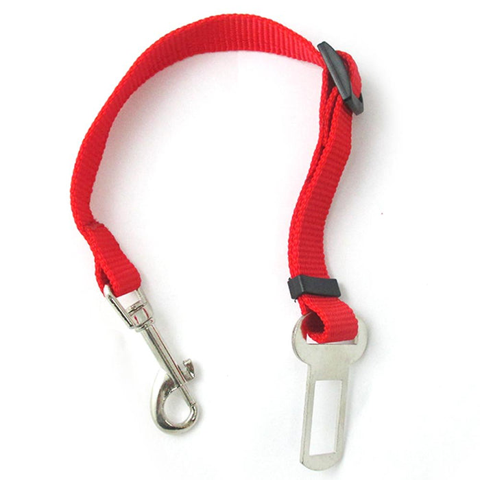 Qnp Rrg Pet Safety Car Seatbelt for Cats and Dogs, Adjustable, Harness Lead, 2 Pack