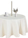 Outdoor and Indoor Tablecloth - Washable Waterproof Wrinkle Free Table Cloth with Zipper and Umbrella Hole for Spring/ Summer/ Party/ Picnic/ BBQS/ Patio (Round 60 Inch, Grey)