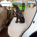 Deluxe Dog Seat Cover for Back Seat More Durable Waterproof Backseat Protector, High Heat Resistant and Nonslip Back Seat Cover for Dogs Kids,Universal Size Fits Cars Trucks Suvs (Beige)