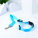 Pet Dog Car Vehicle Seat Safety Belt, Headrest Restraint Seat Straps, Adjustable Pet Safety Leads Backseat Leash for Dog Harness Collar Travel Daily Use, Dog Cat Seatbelts Black
