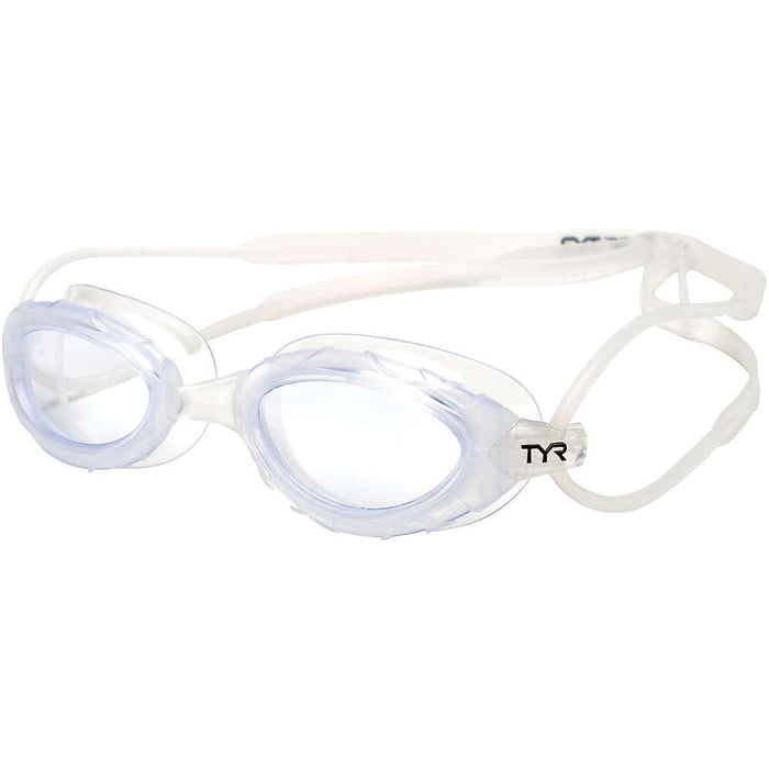 White and Clear Swimming Sport Goggles