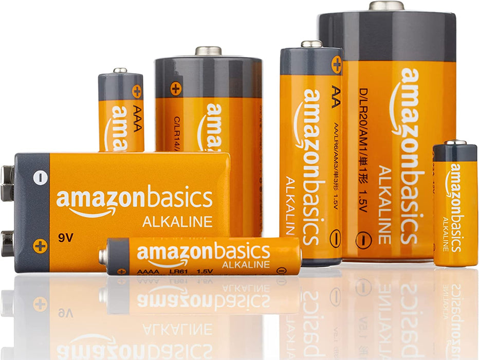48 Pack AA High-Performance Alkaline Batteries, 10-Year Shelf Life, Easy to Open Value Pack