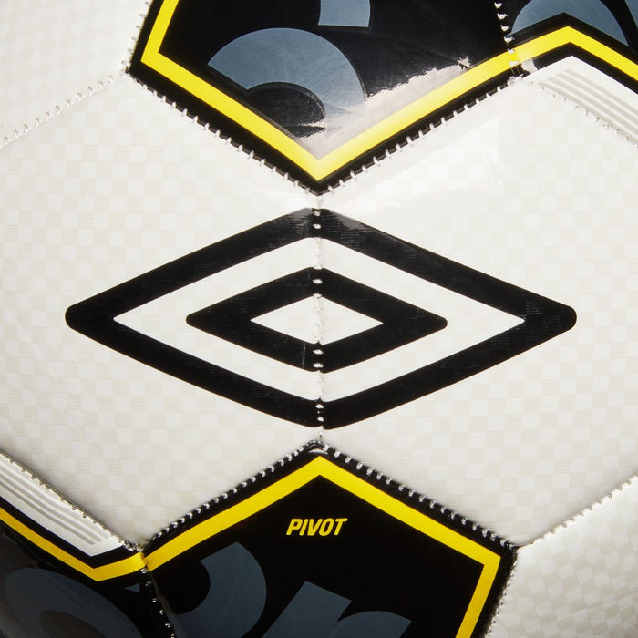 Umbro Soccer Ball Size 5 in Black, White, and Gold
