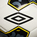 Umbro Soccer Ball Size 5 in Black, White, and Gold